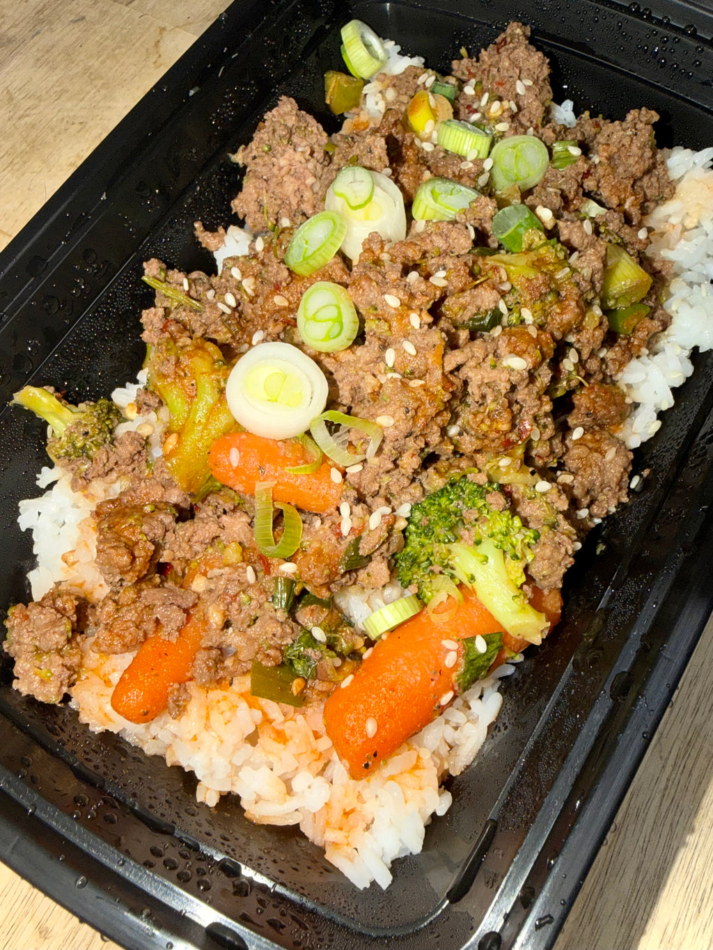 Spicy Korean Ground Beef Stir Fry
