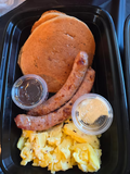 Protein Pancakes/Scrambled Eggs